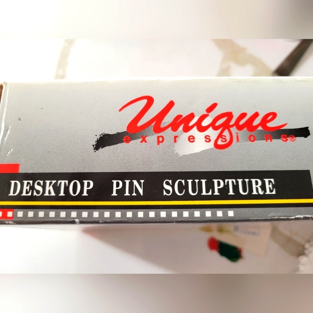 Desktop Pin Sculpture
